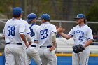 Baseball vs MIT  Wheaton College Baseball vs MIT during NEWMAC Championship Tournament. - (Photo by Keith Nordstrom) : Wheaton, baseball, NEWMAC